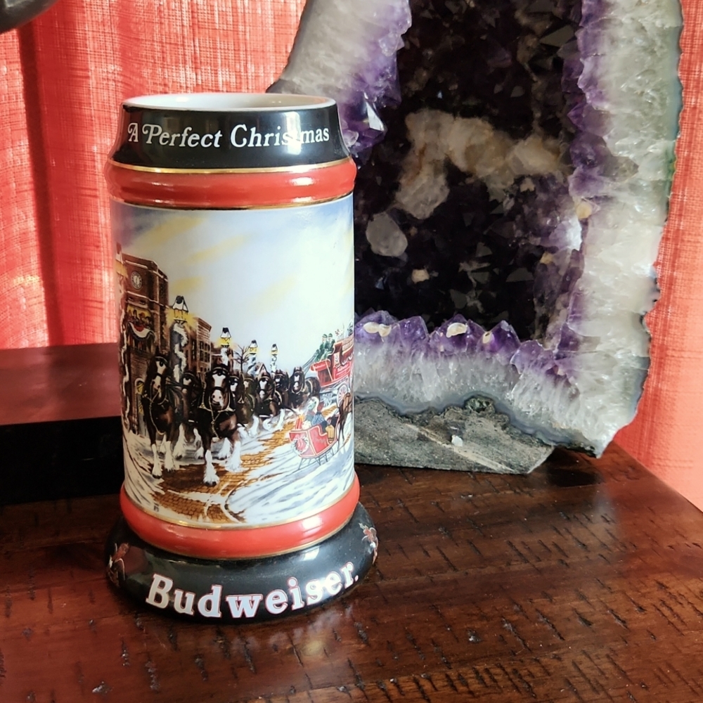 1992 Anheuser-Busch, Inc Budweiser Collector Stein